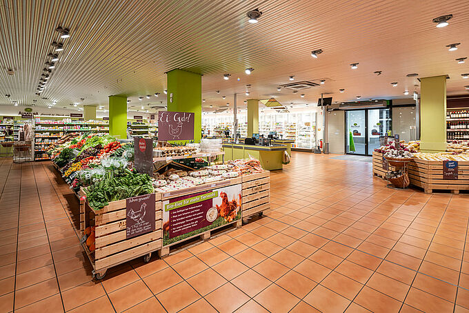 Alnatura Frankfurt – Wohnen über dem Bio Supermarkt