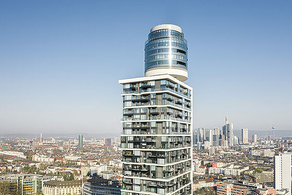 Wohnen auf höchstem Niveau – Henninger Turm Frankfurt