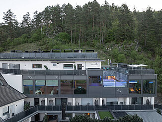 Außenansicht des Hotels Sternwirt in Högen