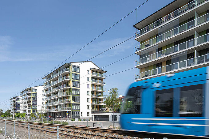 Ruhiges Wohnen trotz dynamischer Umgebung Ruhiges Wohnen trotz dynamischer Umgebung