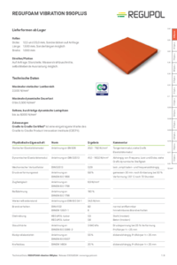 REGUFOAM vibration 990plus