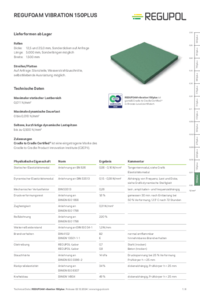 REGUFOAM vibration 150plus