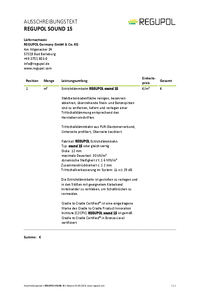 REGUPOL sound 15