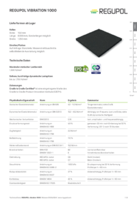 REGUPOL vibration 1000