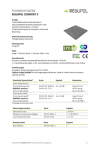 REGUPOL comfort 5