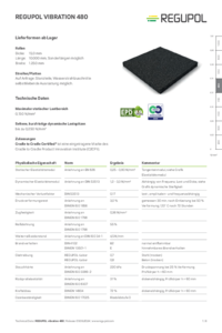 REGUPOL vibration 480